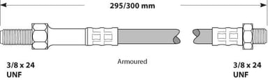 BRAKE FLEXIBLE HOSE EACH