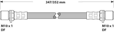 BRAKE FLEXIBLE HOSE EACH