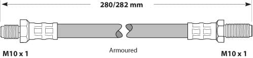 BRAKE FLEXIBLE HOSE EACH