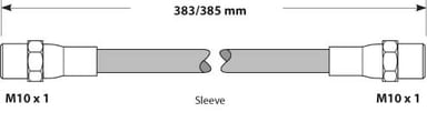 BRAKE FLEXIBLE HOSE EACH