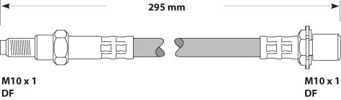 BRAKE FLEXIBLE HOSE EACH
