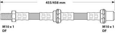 BRAKE FLEXIBLE HOSE EACH