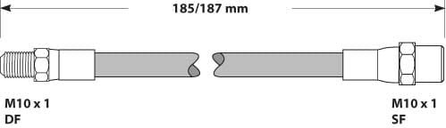BRAKE FLEXIBLE HOSE EACH