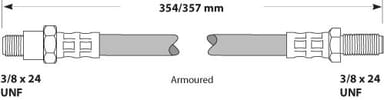 BRAKE FLEXIBLE HOSE EACH