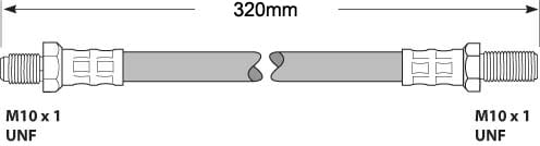 BRAKE FLEXIBLE HOSE EACH