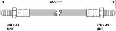 BRAKE FLEXIBLE HOSE EACH