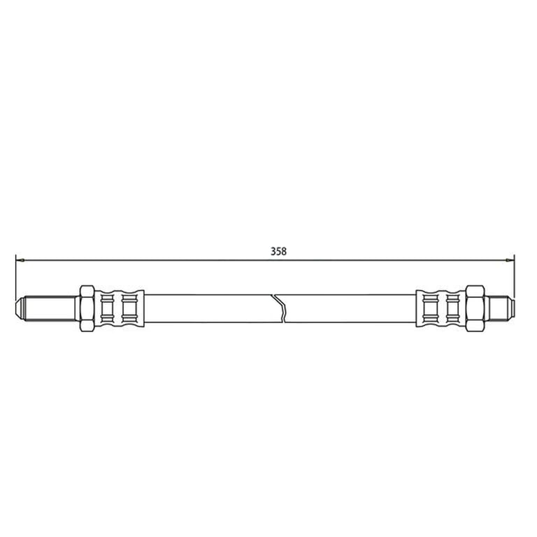 BRAKE FLEXIBLE HOSE EACH