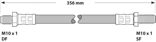 BRAKE FLEXIBLE HOSE EACH