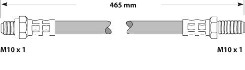 BRAKE FLEXIBLE HOSE EACH