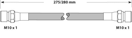 BRAKE FLEXIBLE HOSE EACH