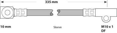 BRAKE FLEXIBLE HOSE EACH