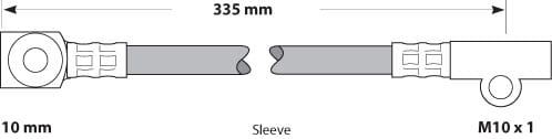 BRAKE FLEXIBLE HOSE EACH