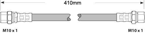 BRAKE FLEXIBLE HOSE EACH