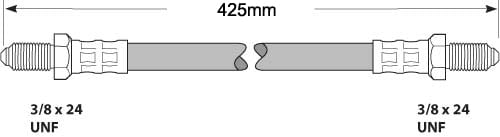 BRAKE FLEXIBLE HOSE EACH