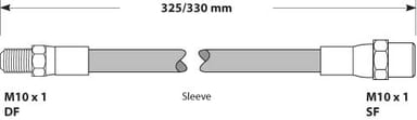 BRAKE FLEXIBLE HOSE EACH