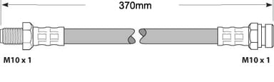 BRAKE FLEXIBLE HOSE EACH