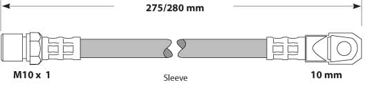 BRAKE FLEXIBLE HOSE EACH