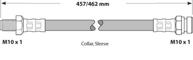 BRAKE FLEXIBLE HOSE EACH