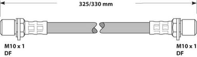 BRAKE FLEXIBLE HOSE EACH
