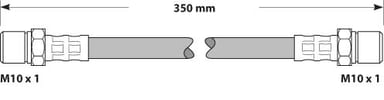 BRAKE FLEXIBLE HOSE EACH