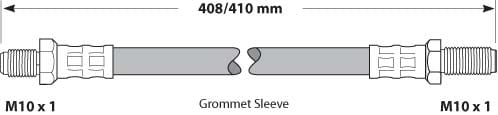 BRAKE FLEXIBLE HOSE EACH