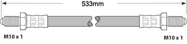 BRAKE FLEXIBLE HOSE EACH