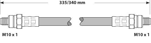 BRAKE FLEXIBLE HOSE EACH