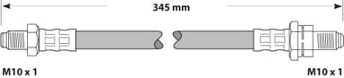 BRAKE FLEXIBLE HOSE EACH