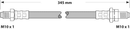 BRAKE FLEXIBLE HOSE EACH