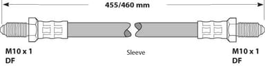 BRAKE FLEXIBLE HOSE EACH