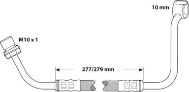 BRAKE FLEXIBLE HOSE EACH