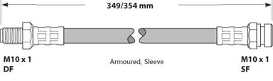 BRAKE FLEXIBLE HOSE EACH