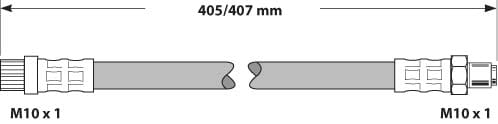 BRAKE FLEXIBLE HOSE EACH