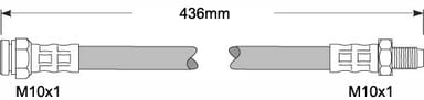 BRAKE FLEXIBLE HOSE EACH