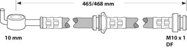 BRAKE FLEXIBLE HOSE EACH