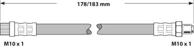 BRAKE FLEXIBLE HOSE EACH