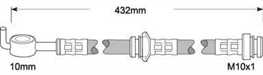 BRAKE FLEXIBLE HOSE EACH
