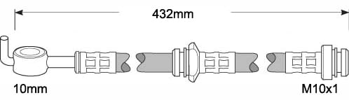 BRAKE FLEXIBLE HOSE EACH