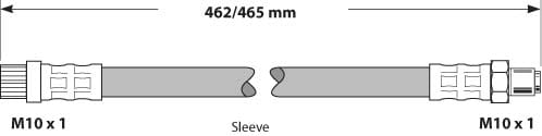BRAKE FLEXIBLE HOSE EACH