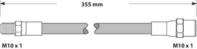 BRAKE FLEXIBLE HOSE EACH