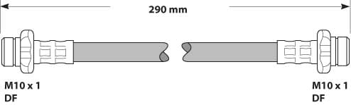 BRAKE FLEXIBLE HOSE EACH