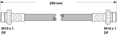 BRAKE FLEXIBLE HOSE EACH