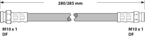 BRAKE FLEXIBLE HOSE EACH