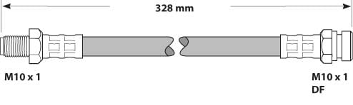 BRAKE FLEXIBLE HOSE EACH