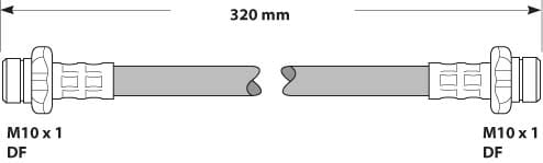 BRAKE FLEXIBLE HOSE EACH