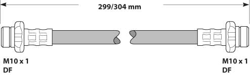 BRAKE FLEXIBLE HOSE EACH