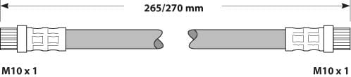 BRAKE FLEXIBLE HOSE EACH