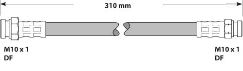 BRAKE FLEXIBLE HOSE EACH