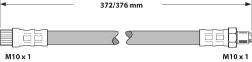 BRAKE FLEXIBLE HOSE EACH