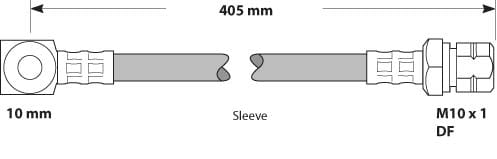 BRAKE FLEXIBLE HOSE EACH